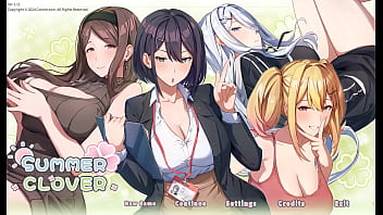 Summer Clover [ HAREM HENTAI GAME ] Ep.1 Fired Because Of His GIANT Cock !
