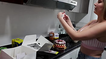 Stepson Fucks STEPMOM In The Ass On His Birthday
