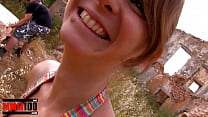Little Red Head Gets It In Her Tight Little Ass