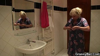 Old Lady Getting Doggystyle Fucked