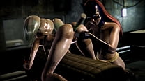 DC BDSM Dungeon Vol.1 Batgirl And Harley Quinn