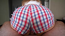 Convinced My Step Sister To Have Sex And Fucked Her Without Taking Off My Shorts