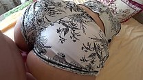 Milf Fucked Her Girlfriend With A Strapon, A Bbw With A Big Butt Doggystyle, A Shake Of Fat Ass In Shorts. Lesbians. POV.