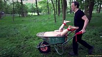 Outdoor Slaves Beg For Mercy In Submission