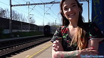 Reality POV Tattooed Babe Public Outdoor Fucked 4money