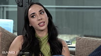 Pretty And Raw Colombian Hottie Gaby Ortega Eager For Rough Threesome Sex