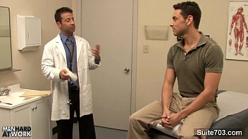 Lusty Doctor Gets Nailed By His Gay Patient At Work