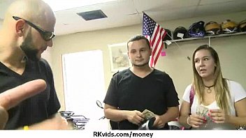 Sexy Exhibitionist GFs Are Paid Cash For Some Public Fucking 5