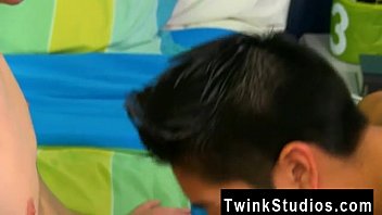 Twinks XXX Brycen Russell Is Kicking Back On His Bed When His Buddy